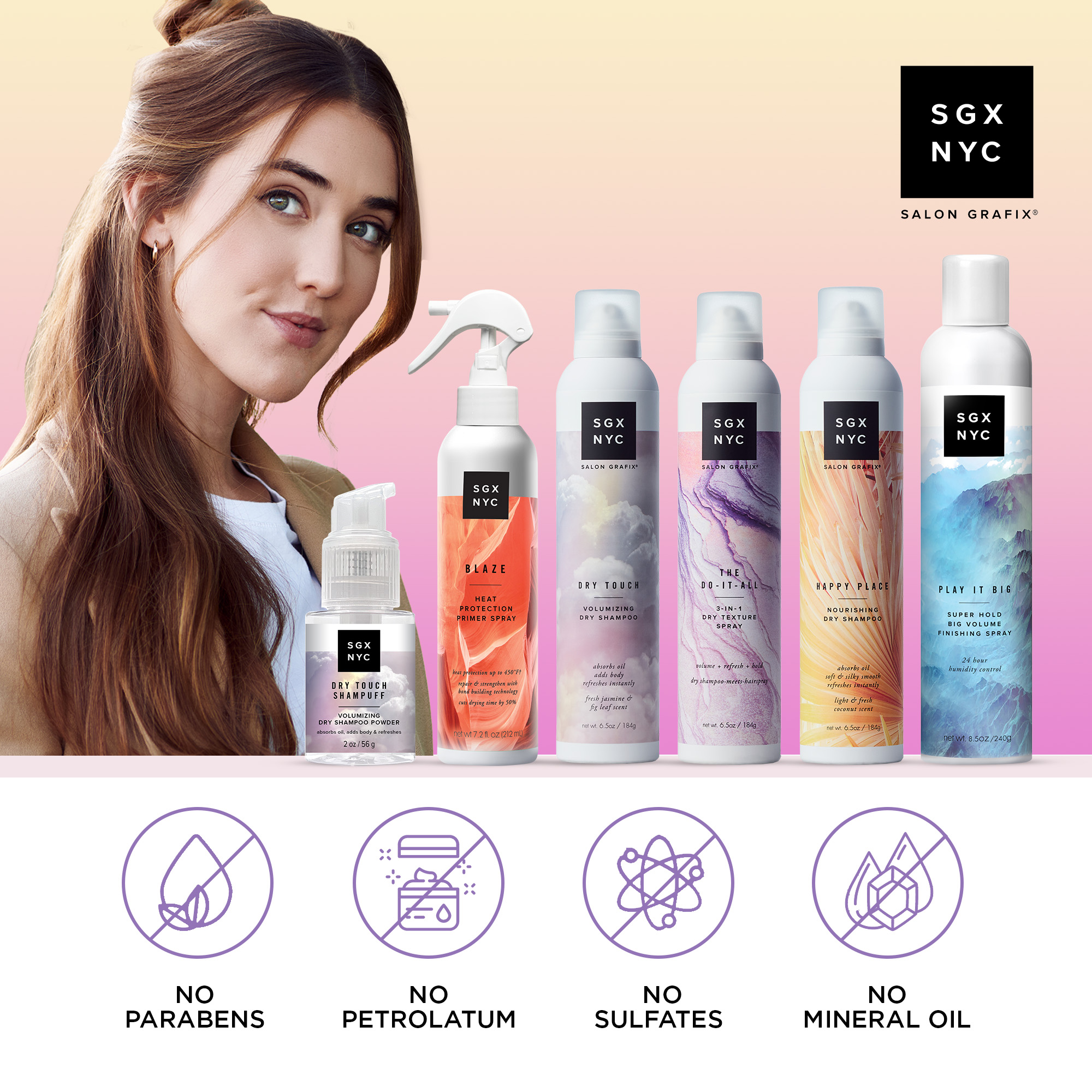 SGX NYC Dry Touch Volumizing Shampoo Spray, 6.5 oz photo 6