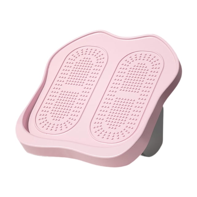 S SERENABLE Slant Board Calf Stretcher Foldable Leg Stretch for Home Gym Sports Exercise Pink
