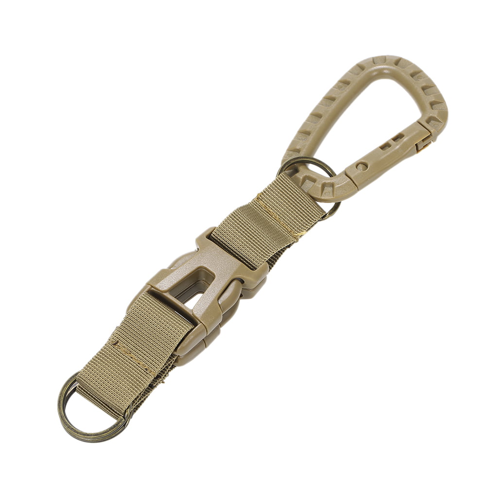 Tactical Quick Release Buckle Keyring Backpack Belt Buckle Key Chain Hook