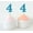 Blue, variant on Darling Souvenir, Number 4 Birthday Year Cupcake Toppers, Birthday/ Anniversary Party Dessert Decorations - Pack Of 20