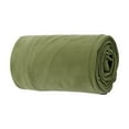 thumbnail image 2 of pitrice Doublure de Sac de Couchage en Molleton Doux Affaires Randonnée Couverture Thermique de Camping Vert Foncé, 2 of 9