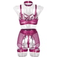 thumbnail image 5 of uublik Valentines Lingerie Set for Women Bodysuit Plus Size Sexy Naughty Babydoll Lace, 5 of 5