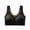 Black-Bras for Women, variant on Front Closure Bras for Women Plus Size No Underwire Supportive Bra Seamless Push Up Lace Bralettes Comfort Breathable T-Shirt Bra