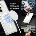 thumbnail image 2 of [PST] Samsung Galaxy Z Fold 7 Case, Hybrid TPU Back Cover with Magnetic Wireless Charging (MagSafe Compatible), 2 of 5