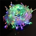thumbnail image 1 of HLONK String Lights  100 LED  Christmas Tree Decor  Wedding Party Lights  Outdoor Illumination  Festive Twinkle - for Your Happy Home!, 1 of 2
