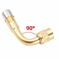 thumbnail image 1 of 1Pcs Copper Tyre Valve Extension Adaptor Tire Stem Extender for Motorcycle Car, 1 of 10