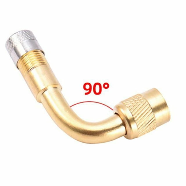 1Pcs Copper Tyre Valve Extension Adaptor Tire Stem Extender for Motorcycle Car