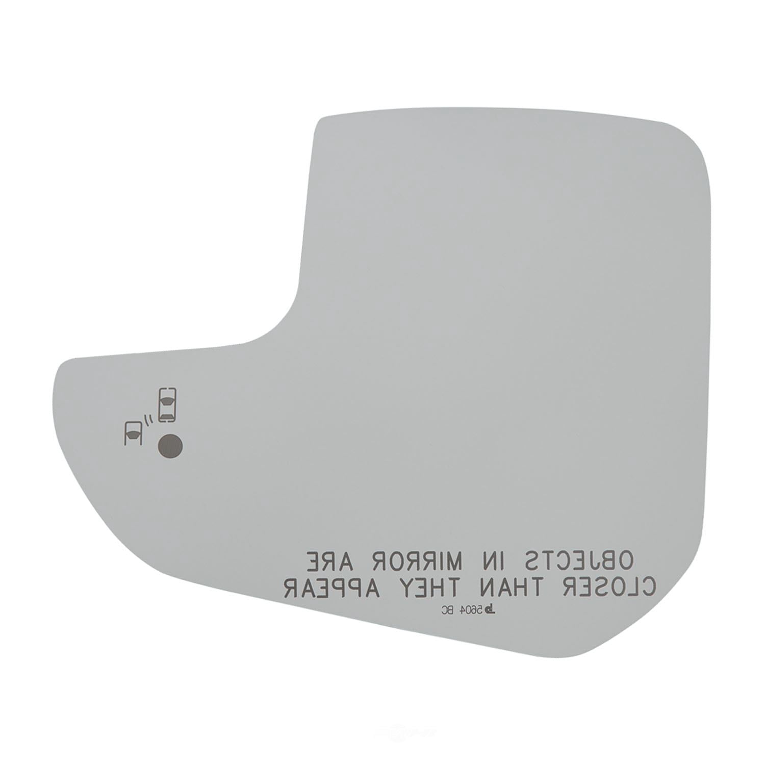 Mirror Glass + Adhesive For 16-19 Ford Transit Connect Passenger Side Replacement - Blind