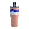 thumbnail image 3 of Termo Nuvó Doble Pared Acero Inoxidable, Color Rosa con Popote, Capacidad 600 ml, 3 of 6