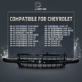 thumbnail image 3 of Grille Perfit Liner negro para Chevrolet Silverado 1500 2500, 3 of 7
