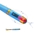 thumbnail image 2 of Back Scratcher Extendable 2 in 1 Magnetic Therapy Roller Ball Resin Tooth Backslap Hand Massager (Magnetic Ball Blue), 2 of 7
