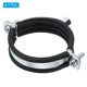 thumbnail image 3 of Soporte de tubo de anillo dividido Uxcell, 2.5"(65mm) de hierro galvanizado para montaje en pared y techo, 3 of 7