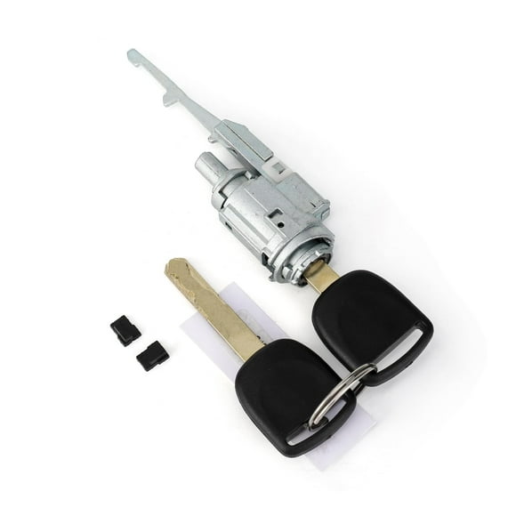 Cylindre de Verrouillage à Interrupteur d'Allumage avec 2 Clés Compatible avec Honda Accord Civic Crosstour CR-V CR-Z Element Fit Insight Odyssey S2000 Acura MDX RDX TL TSX ZDX 06351-TE0-A11
