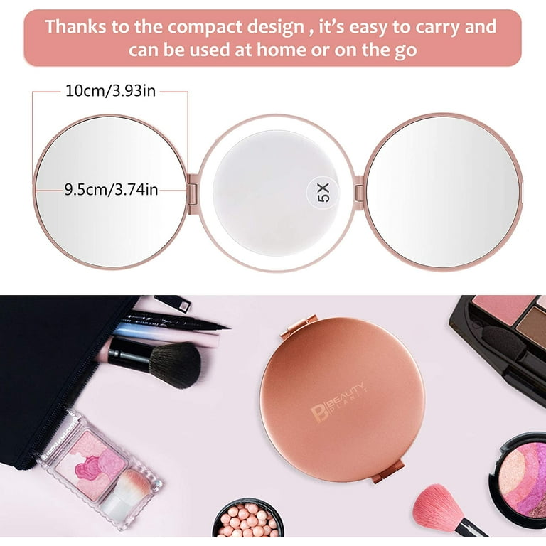 Designer Compact Mirrors & Makeup Tools