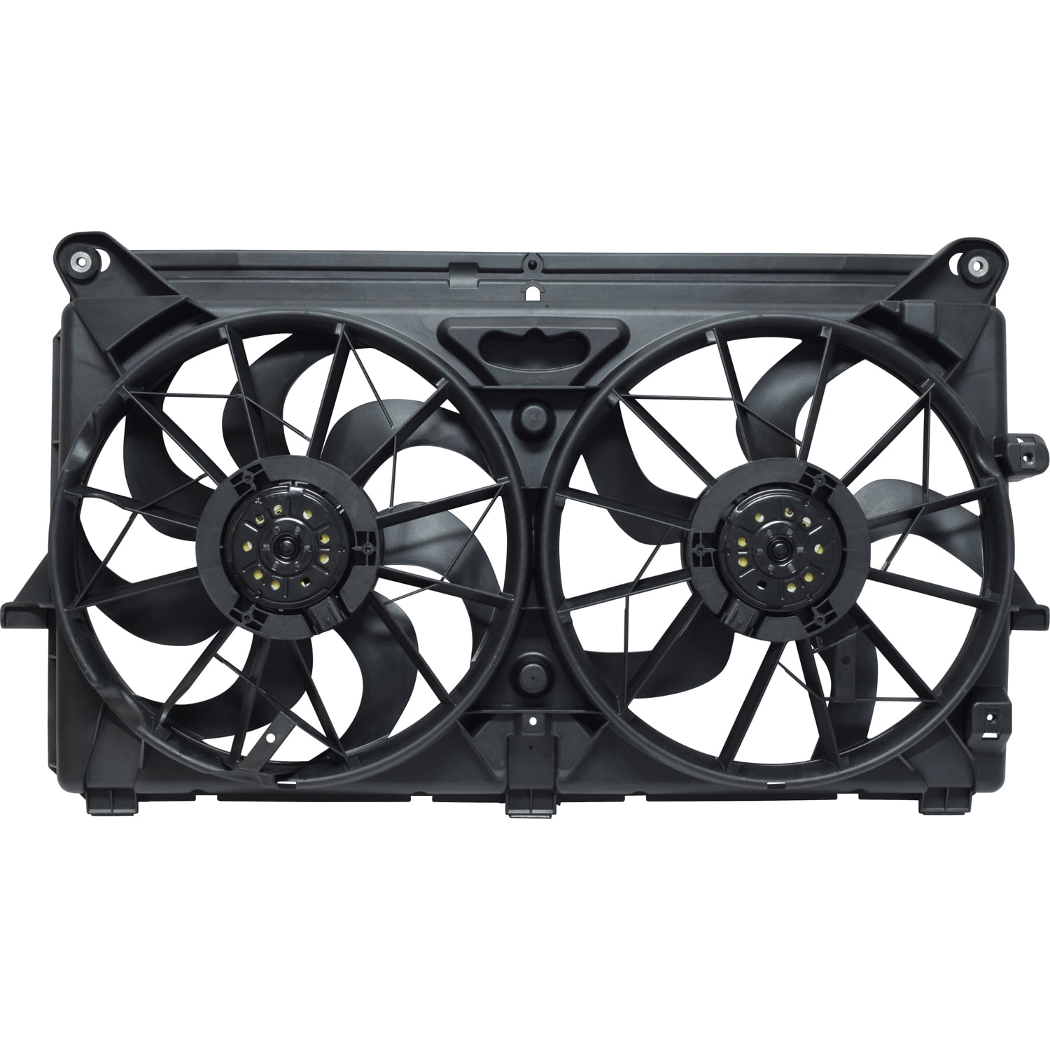 Radiator And Condenser Fan For GMC Sierra 2500 HD Chevrolet GM3115211