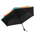 thumbnail image 5 of Various Colorful Hand Compact Sun Umbrella Windproof Travel Umbrellas for Rain Strong Portable UV Protection, 5 of 8