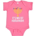 thumbnail image 3 of Inktastic 1st Hanukkah Menorah Childs Boys or Girls Baby Bodysuit, 3 of 5