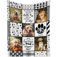 thumbnail image 3 of Custom Blanket with Photos for Cat Personalized Picture Throws for Pets Lover Customizable Blanket for Family Couple Pet Pictures 5 Photos with Name Blankets, 3 of 4