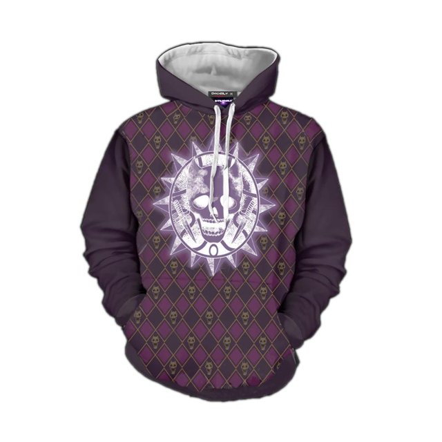 Sudadera con capucha de Jojo Bizarre Adventure, Sudadera con capucha de Anime, chaqueta informal con cremallera, Kira Yoshikage, GUIDO MISTA, disfraz de Cosplay