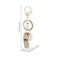 thumbnail image 2 of BESTYASH Multicolor Rhinestone Whistle Keychain, Portable Bag Charm Pendant, Cute and Stylish Accessory, 2 of 8