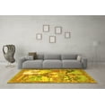 thumbnail image 3 of Ahgly Company Indoor Rectangle Animal Yellow Traditional Area Rugs, 8' x 10', 3 of 4
