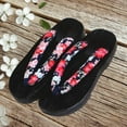 thumbnail image 6 of Traditional Japanese Clogs Slippers Geta Sandals Round 40 Black Round 40, 6 of 7