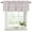 Gray purple, variant on Spring Flowers Curtain Valances for Windows, Kitchen Valance Window Treatments Panel 2 Pack, Farmhouse Sage Green Pastoral Floral Leaf Rod Pocket Short Curtains for Bathroom Bedroom 54 x 18 Inch