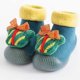 thumbnail image 1 of KAIYANG Zapatos de suela suave antideslizantes para niños, calcetines de piso para gatear, 11,5 cm, color verde, 1 of 5