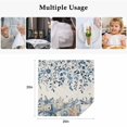 thumbnail image 5 of Blue Coastal Starfish Cloth Napkins, Beach Nautical Shell Eucalyptus Rustic Washable and Reusable Dinner Napkins Set of 6, Table Napkin for Kitchen Party Birthday Wedding Hotel Housewarming 20"x20", 5 of 9