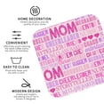 thumbnail image 4 of Disketp Best Mom Ever Funny Coasters,4 Pcs Leather Coasters With Holder, Perfect Housewarming Hostess Gifts,Protect Furniture From Water Marks Scratch And Damage, 4 of 9