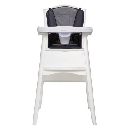 Eddie Bauer Deluxe 3 In 1 White High Chair Twilight Blue