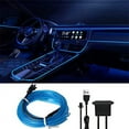 thumbnail image 2 of SHAR Car Interior Lights, 5m Car LED Light Strip, 5v Auto Interior LED Strip, Suitable for All Car Model Ambient Lights, 2 of 5