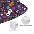thumbnail image 5 of Kll Halloween Sweet Candy Pillow Covers Envelope Closure,Super Soft And Cozy Fuzzy Fleece Pillow Case Cover 20"X30", 5 of 9