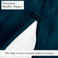 thumbnail image 4 of HNB Store Zipper Fitted Sheet Only, Short Queen Size 10" Deep Pocket 600TC Pure Egyptian Cotton - Teal, 4 of 6