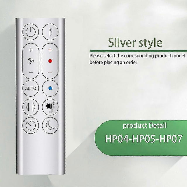Applicable To Dyson Hp00 01 Am09 6 Hp01 Dp03 Tp02 Series Air Purifier Blade Less Fan Remote Control Replacement