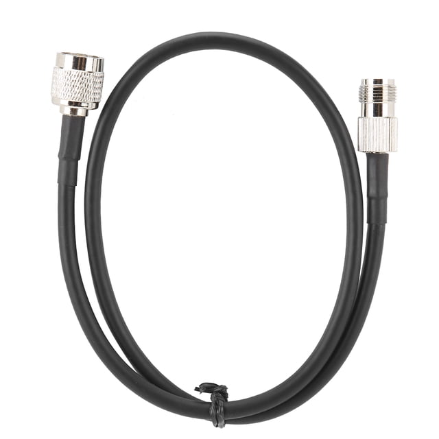 Cable de extensión coaxial de antena táctica AR152 (conector TNC macho a conector TNC hembra, 1 m)