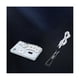 thumbnail image 2 of Mini GP2040 Fightstick Game Pad Teclado Cherry MX Switch para PS3//Switch/Para Mister/Steam White, Blanco, 2 of 5