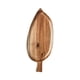 thumbnail image 2 of Bandeja de madera para servir fiestas, bandeja para servir, con forma de hoja para servir comida, decorativa S, 2 of 9