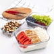 thumbnail image 2 of Recipientes de vidrio AGTrade para almacenamiento de alimentos con tapas Set de cazuela, 2 of 3