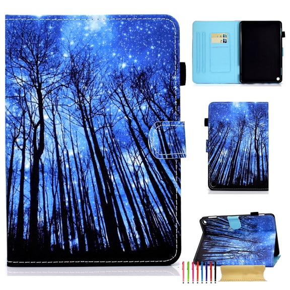 Table Case for Amazon Fire Max 11 13th Generation 2023, Luxury [Magnetic Function] [Card Slots] Premium PU Leather Shockproof Flip Stand Slim Card Wallet [Auto Sleep/Wake] Folio Case, Woods