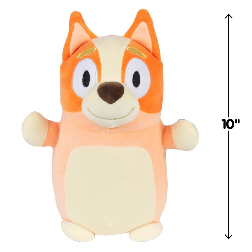 Squishmallows Original Bluey 10-Inch Bingo Character HugMees - Collectible Soft & Squishy Stuffed Dog Animal Toy - Official 2026 Bluey Jazwares Plush - Great Gift for Kids, Girls & Boys