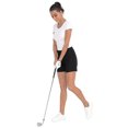 thumbnail image 2 of LRD Womens Golf Shorts 5 Inch Inseam Quick Dry Short with Pockets Black L, 2 of 6