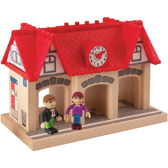 Eichhorn - 3 Piece Wooden Soundstation for Trains Sets