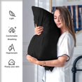 thumbnail image 3 of Juego de fundas de almohada de seda Suatien, tamaño estándar, 100% seda de morera, 3 of 6