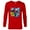 New Red, variant on Marvel Spider-Man Miles Morales Spider-Gwen Family Trip - Long Sleeve T-Shirt for Men - Customized-White
