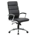 thumbnail image 3 of Boss Office Products CaressoftPlus Executive Chair in Gray, 3 of 12