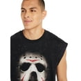 thumbnail image 4 of Friday The 13TH Jason Back Alt Apparel, Men's Graphic Crew Neck T-Shirt, Sizes S-3XL (Men's Big & Tall), 4 of 4