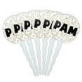 thumbnail image 1 of Pam Cupcake Picks Toppers - Set of 6 - Mutlicolored Speckles, 1 of 1