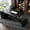Charcoal Black, variant on Fnova 78" L-Shaped Executive Desk with Drawers, Large Office Desk with Storage, Modern Business Desk for Home Office and Commercial Use