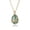 Green, variant on Pendant Necklace, Enamel Zircon Egg Glamour Adjustable Lady Festival Chain, For Celebration Banquet Daily Casual Spring Party Dress Up